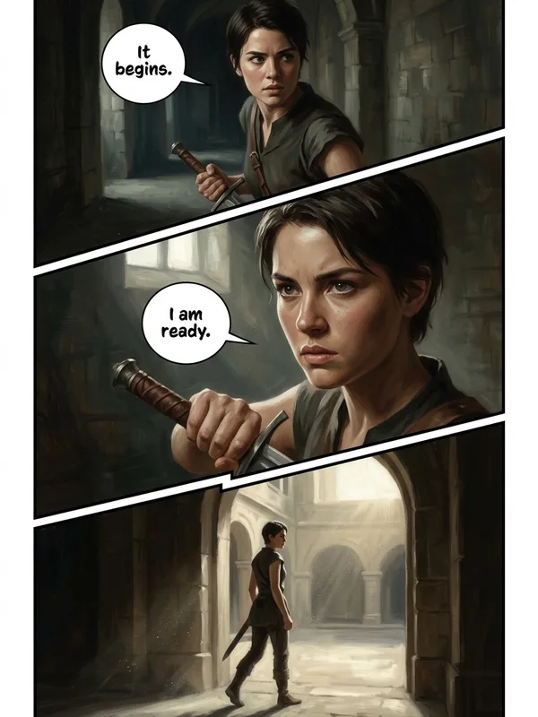 Painted Graphic Novel — AI comic art style by Comistitch